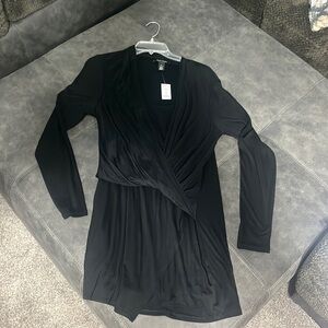 White House Black Market Twist Front Tunic